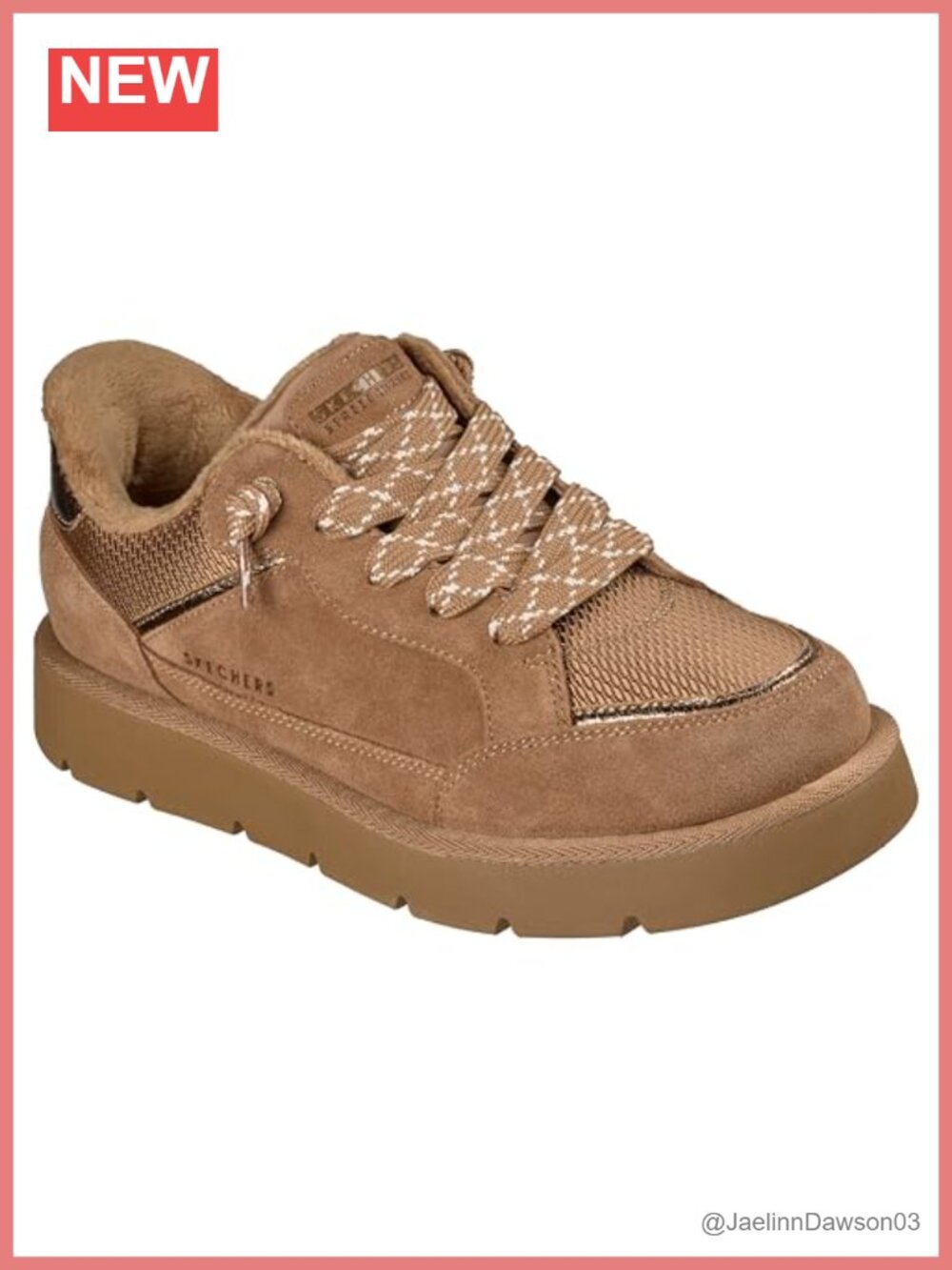Skechers Women's Hands Free Slip-ins Chenille Lining Memory Foam Hiking Boot